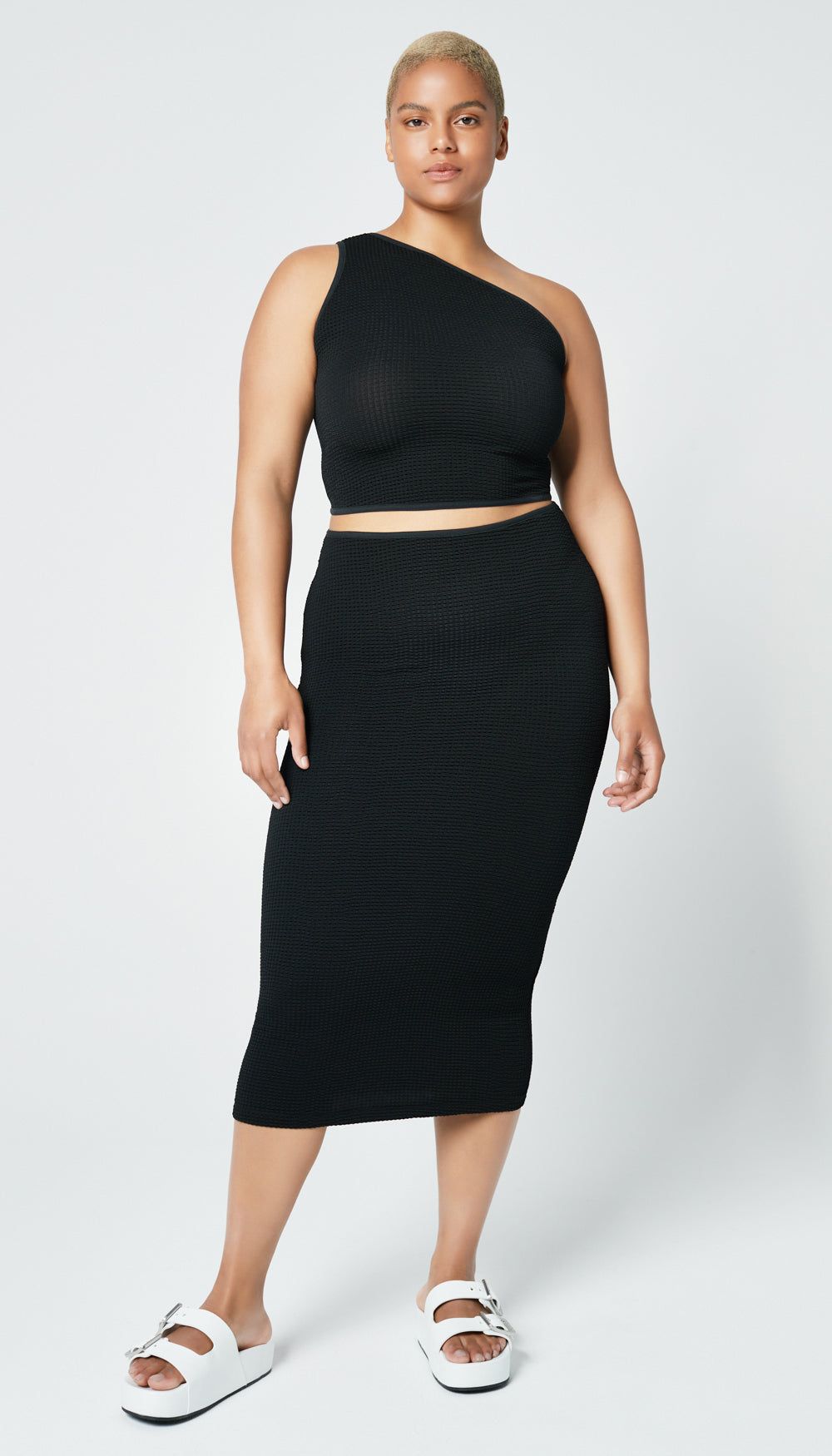 Rib Midi Skirt sold by Smythe product image thumbnail 2