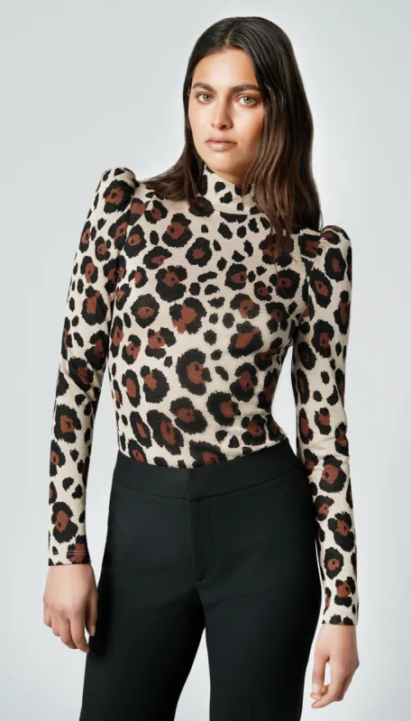 Pouf Sleeve Knit Top sold by Smythe