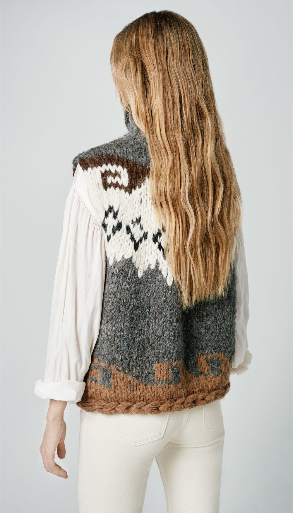 Handknit Sleeveless Turtleneck sold by Smythe product image thumbnail 2
