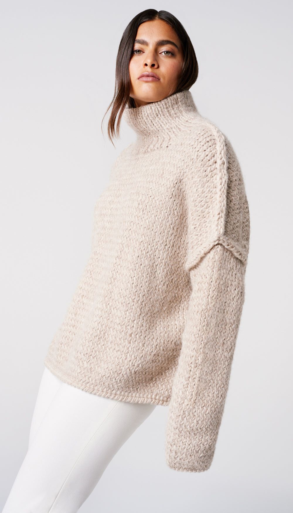 Reverse Seam Turtleneck Sweater sold by Smythe product image thumbnail 2