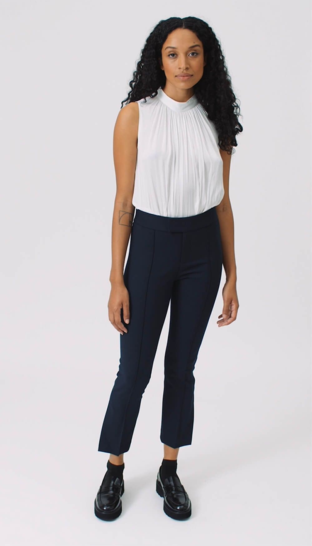 Gathered Shell Top sold by Smythe product image thumbnail 4