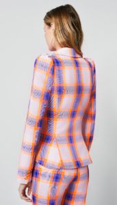 Pouf Sleeve One Button Blazer sold by Smythe