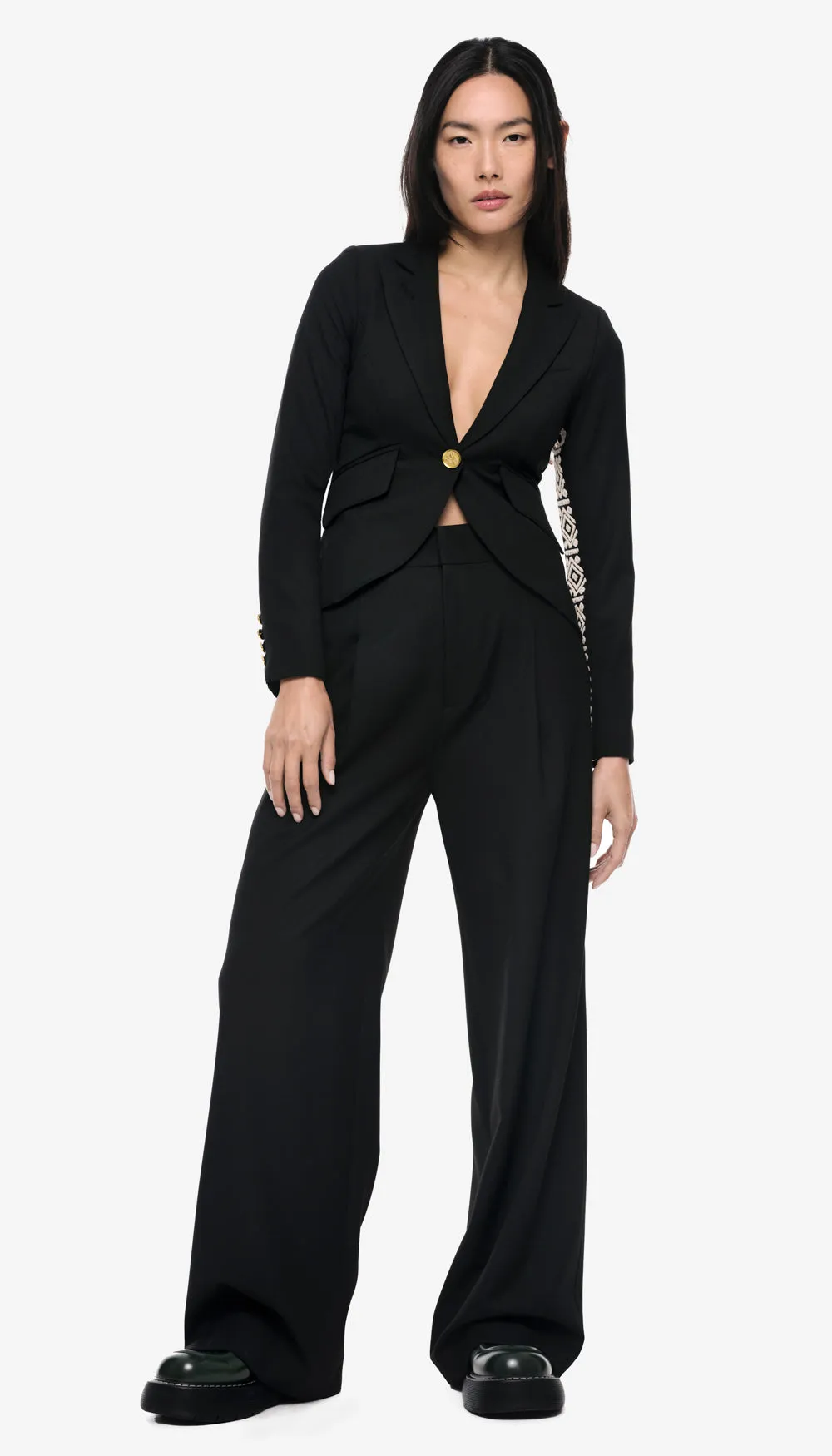 Pleated Trouser sold by Smythe