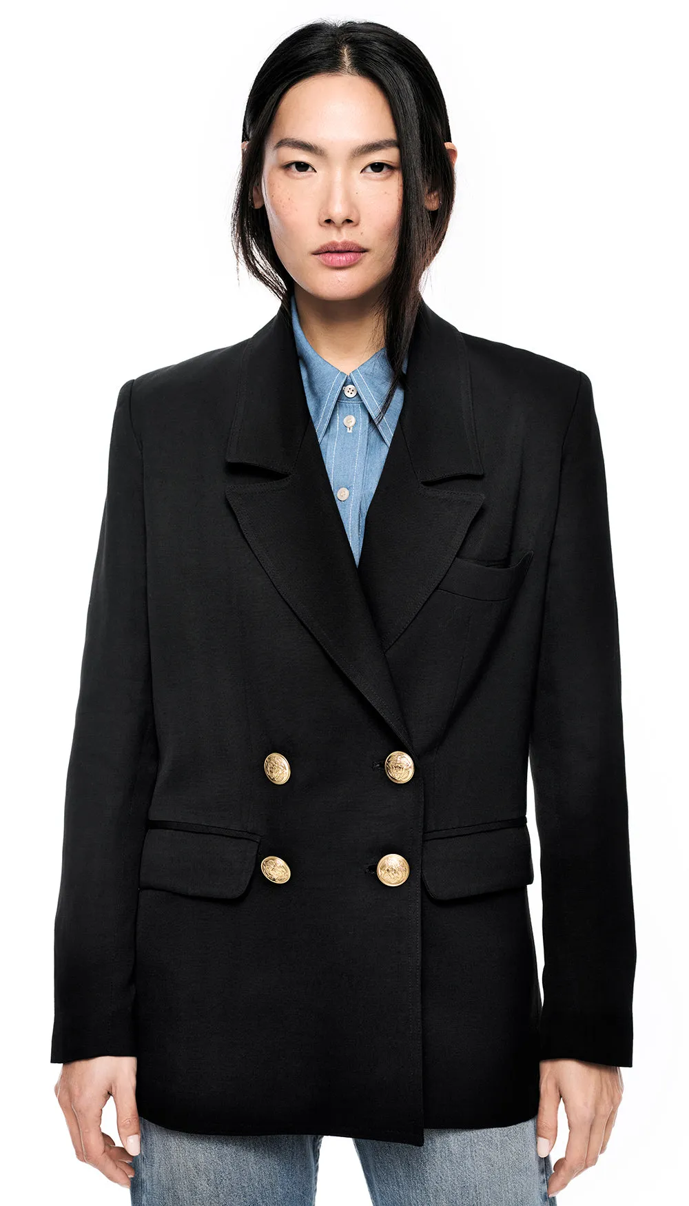 Oversized DB Blazer sold by Smythe product image thumbnail 2