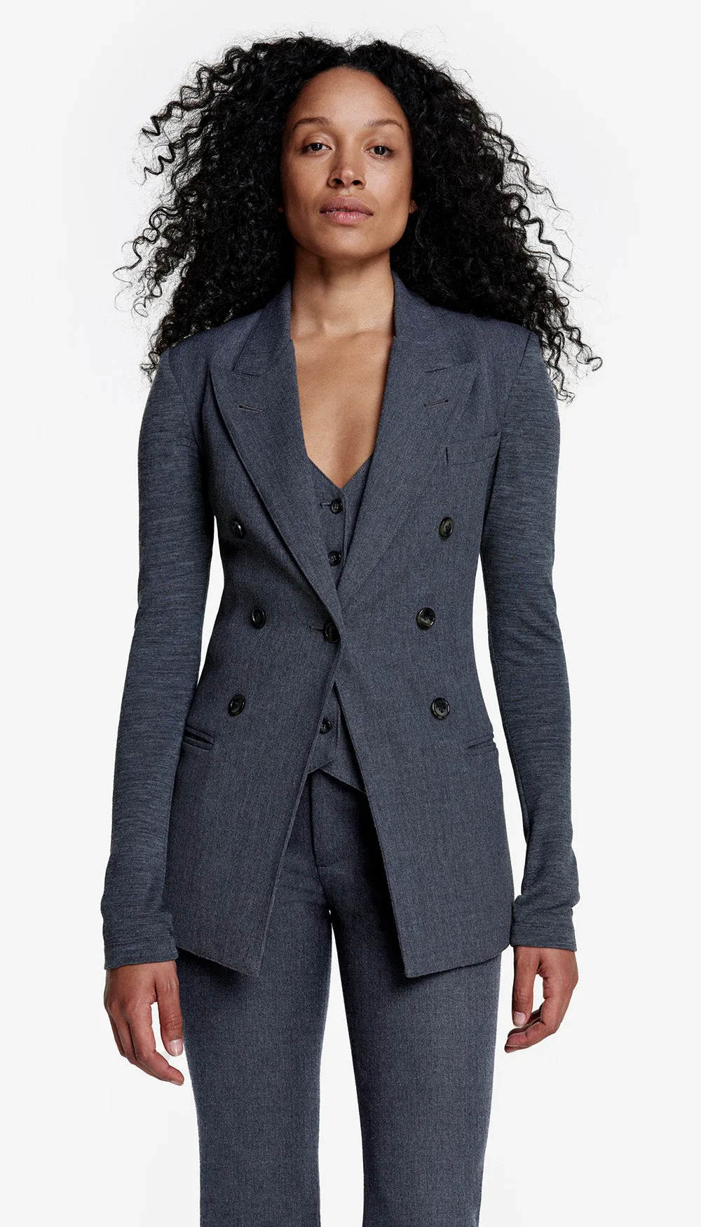 Not A DB Blazer With Jersey Sleeve sold by Smythe