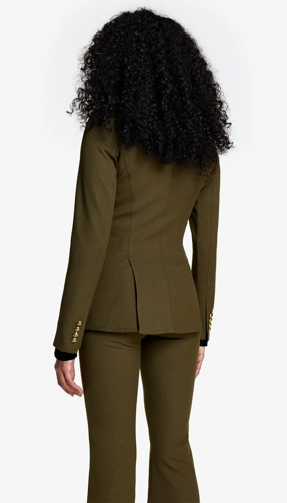 Military Peaked Lapel Blazer sold by Smythe product image thumbnail 3