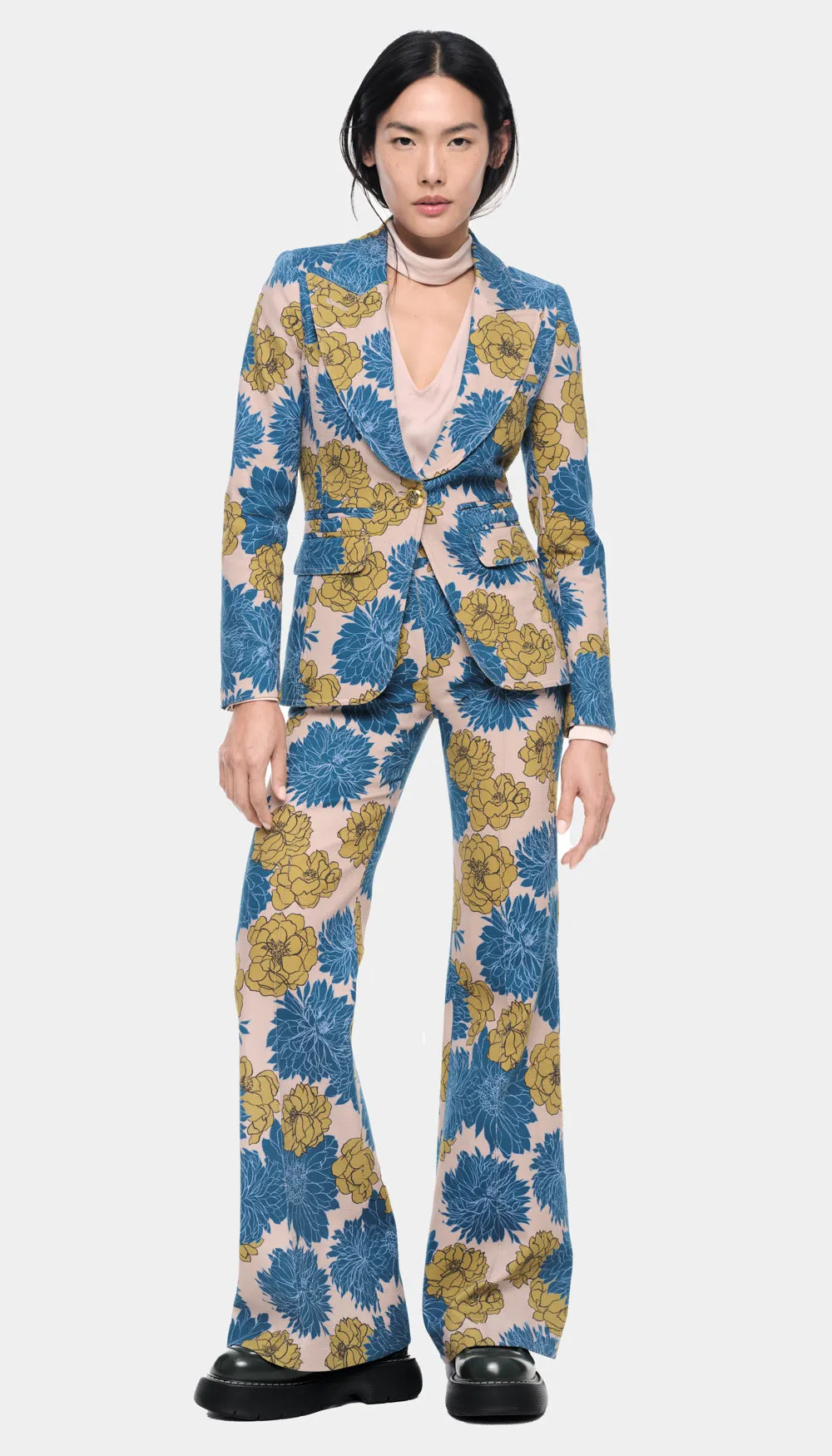 Wide Leg Pintuck Trouser sold by Smythe product image thumbnail 2