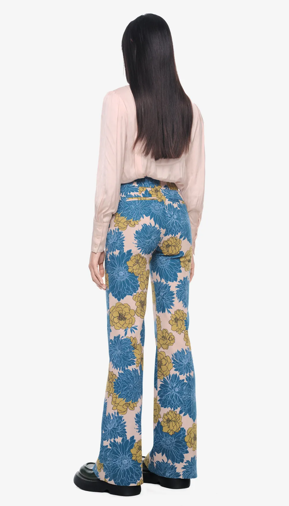 Wide Leg Pintuck Trouser sold by Smythe product image thumbnail 3