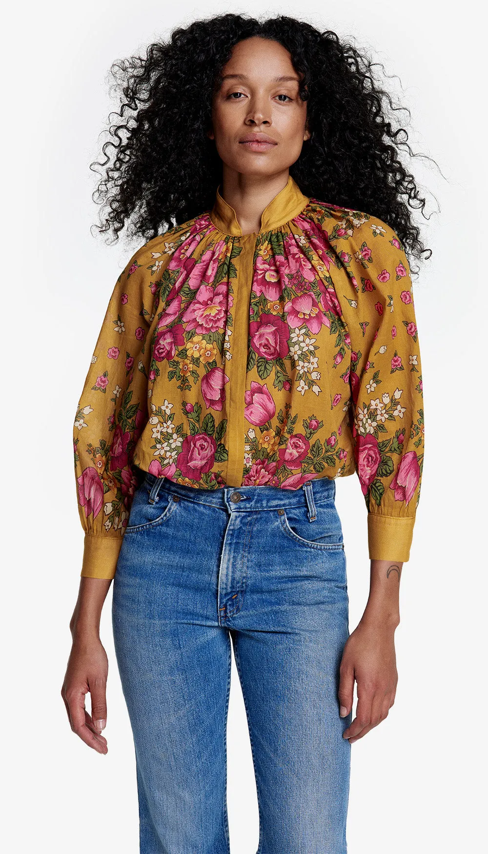 Gathered Blouse sold by Smythe product image thumbnail 2