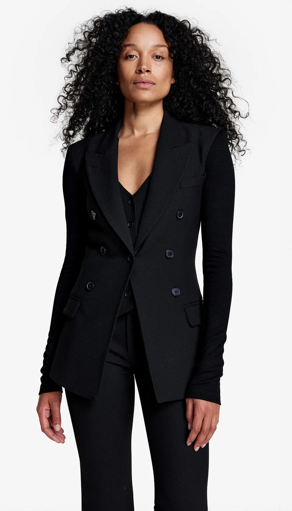 Not A DB Blazer With Jersey Sleeve sold by Smythe