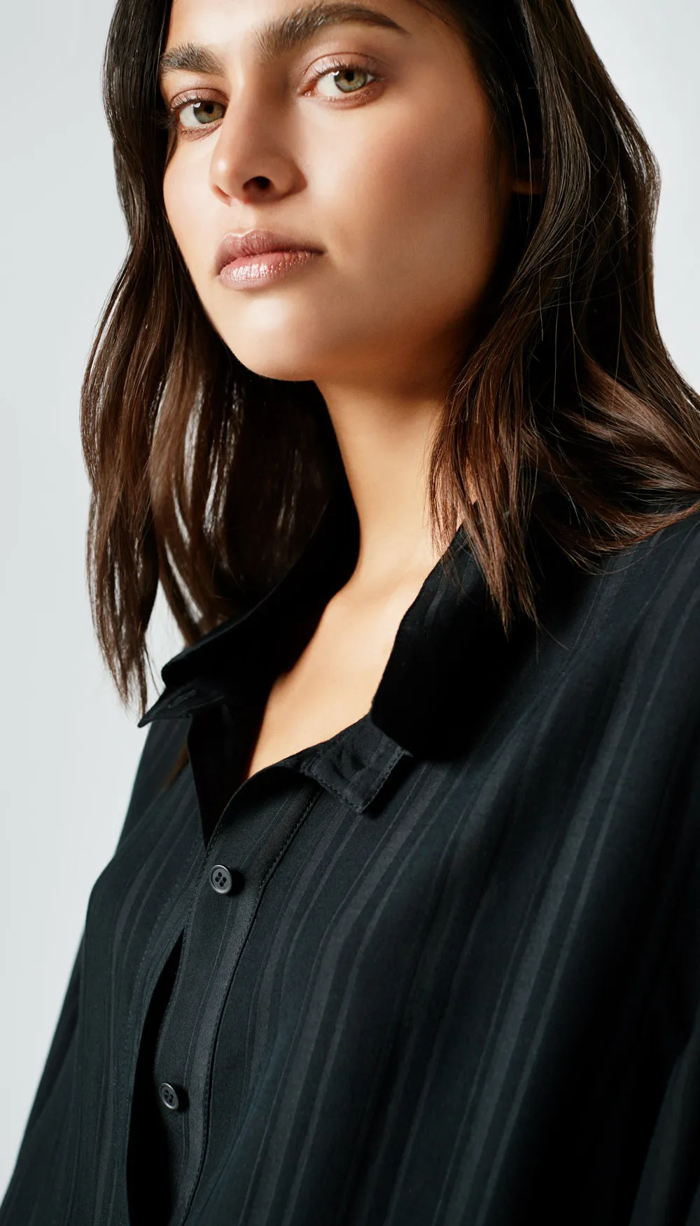 Fluid Drop Shoulder Blouse sold by Smythe product image thumbnail 2