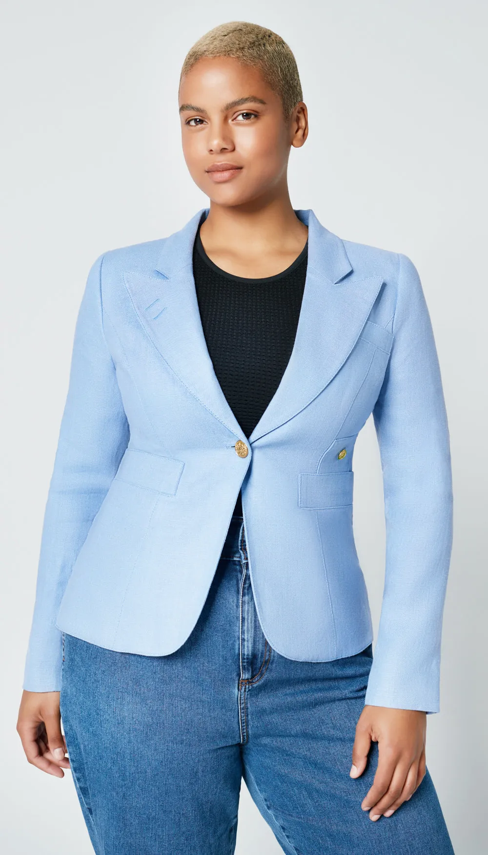 Linen Classic Duchess Blazer sold by Smythe
