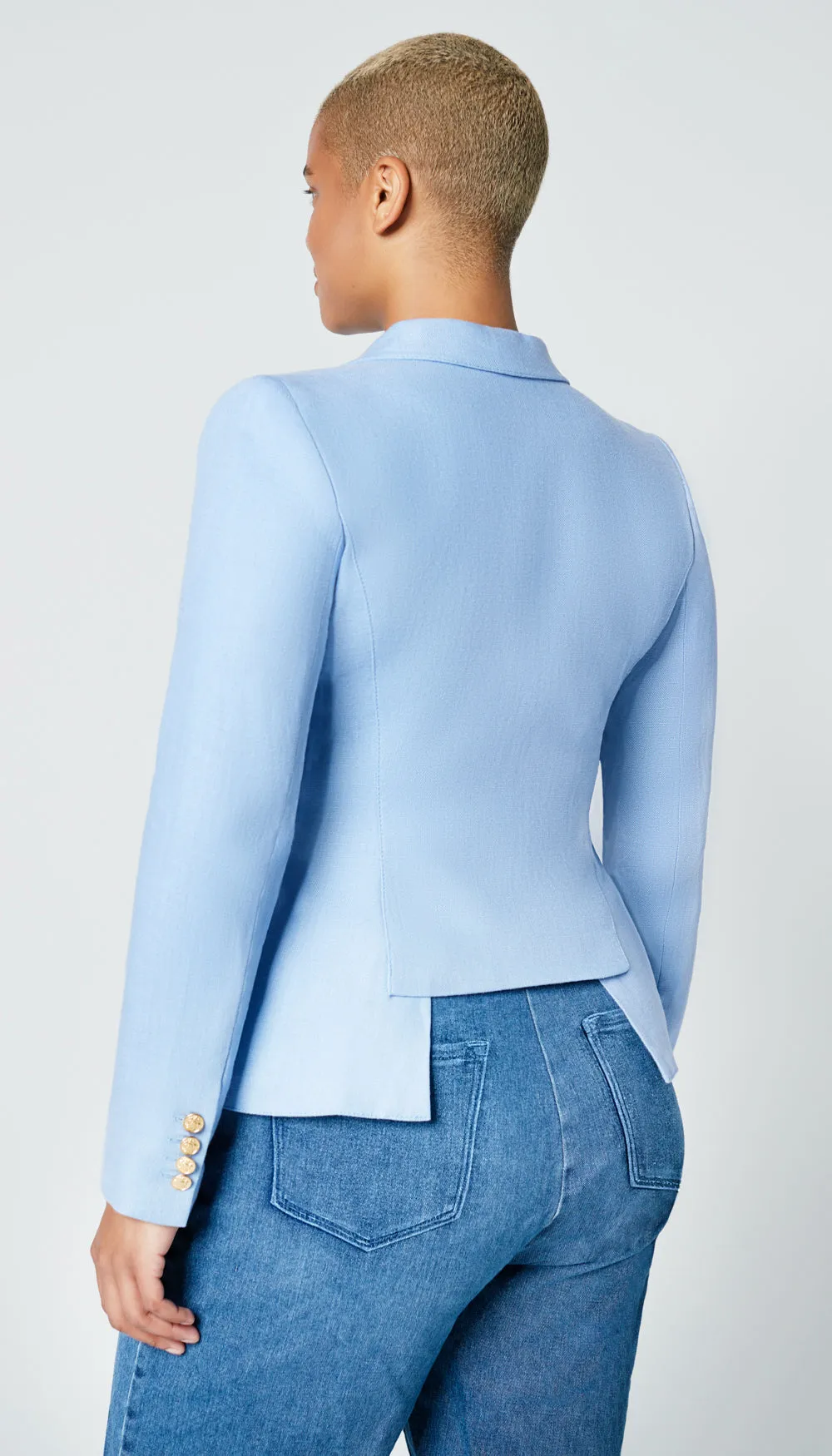 Linen Classic Duchess Blazer sold by Smythe product image thumbnail 3