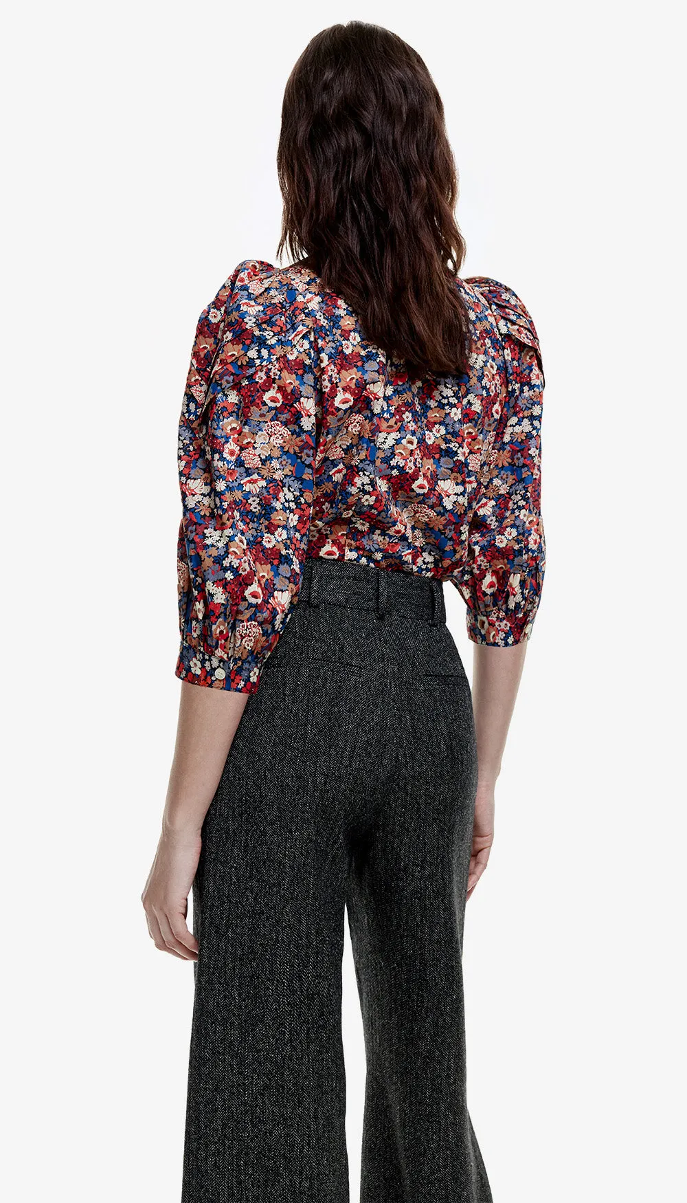 V-Neck Frontier Blouse sold by Smythe product image thumbnail 2