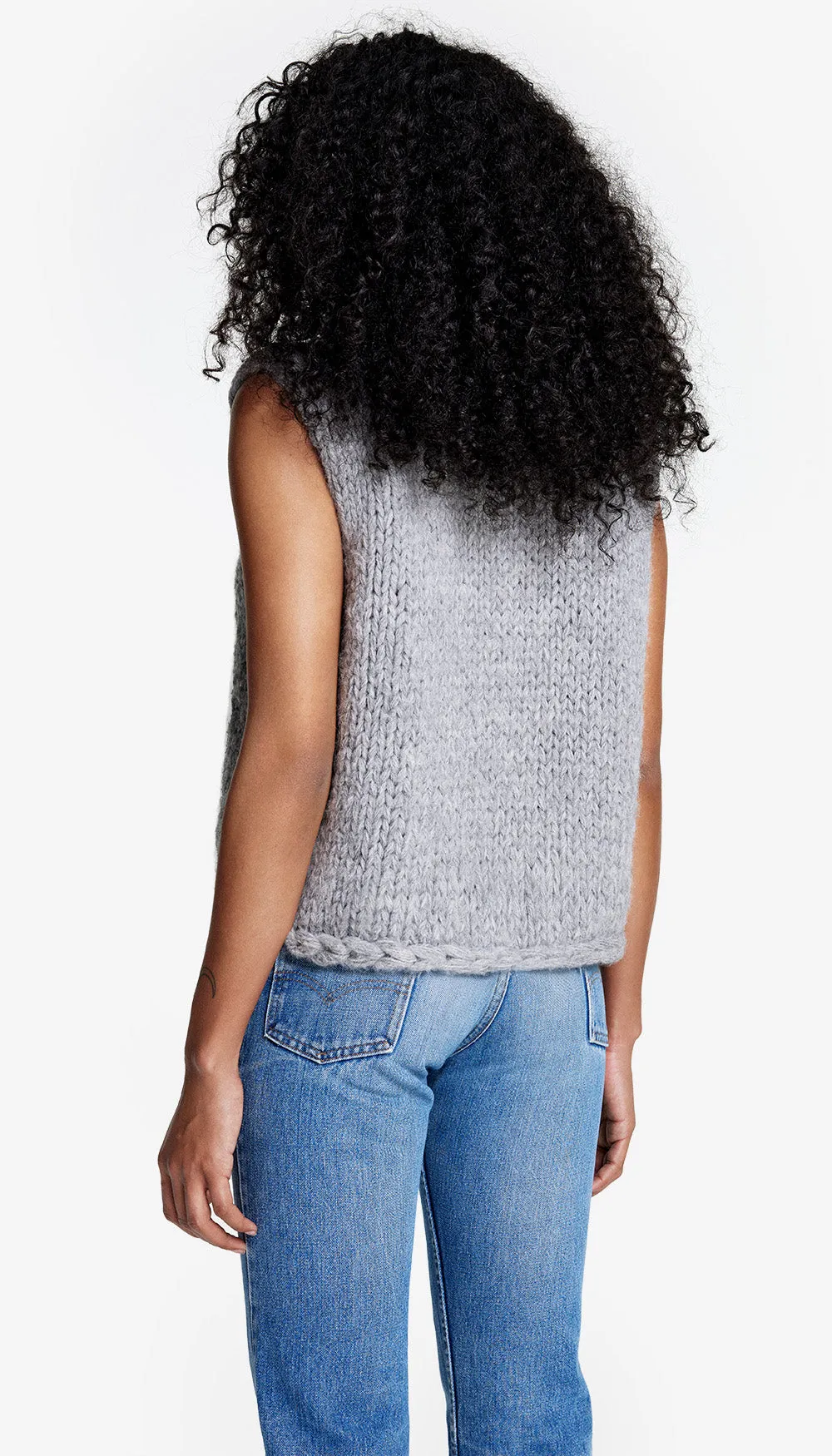 Handknit Sleeveless Turtleneck sold by Smythe product image thumbnail 2