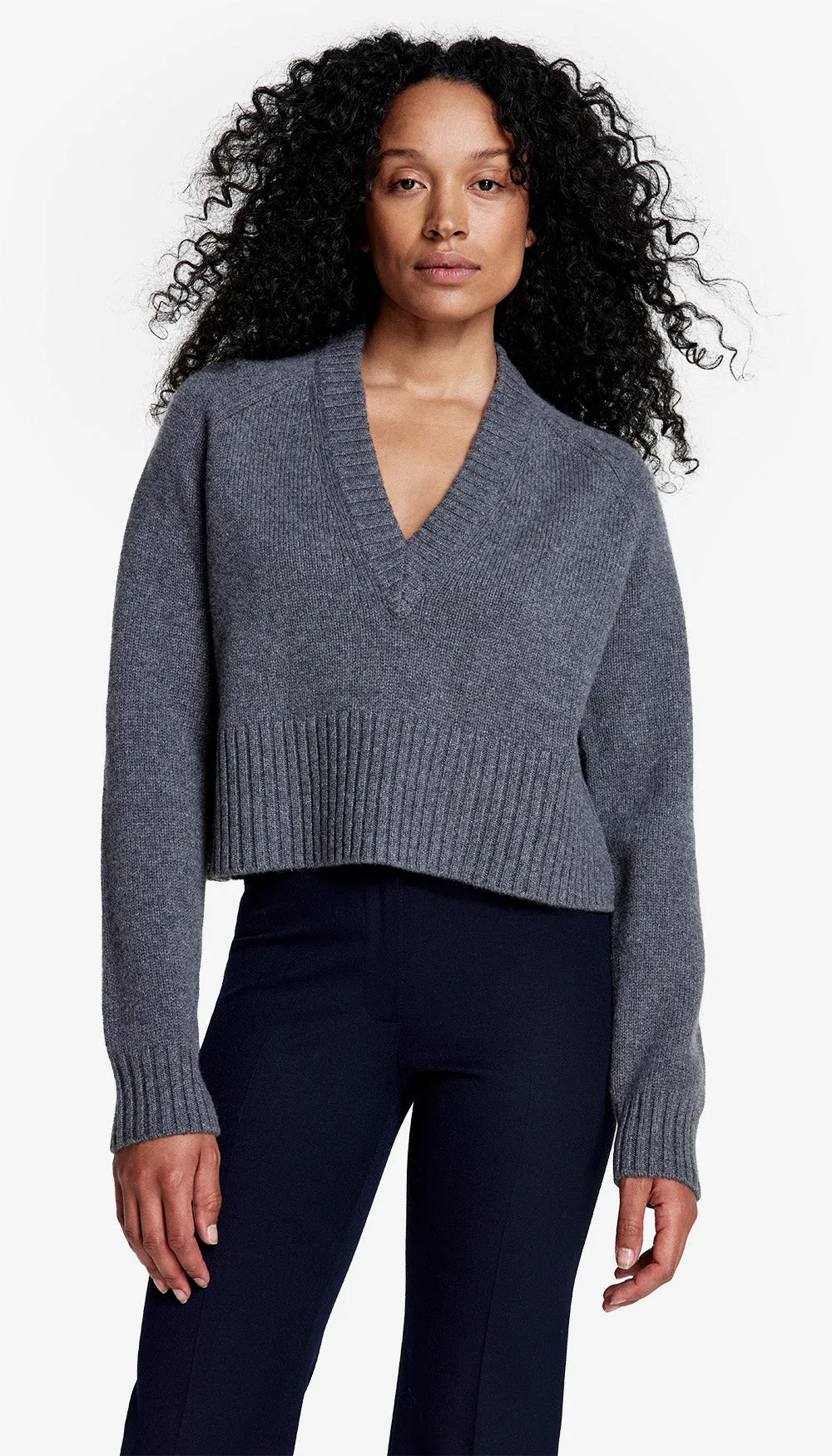 Cashmere V-Neck Sweater sold by Smythe
