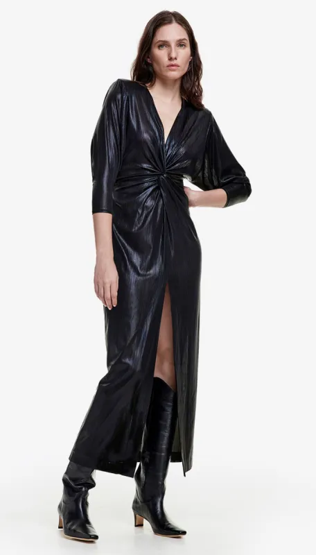 Sharp Shoulder Twist Dress sold by Smythe