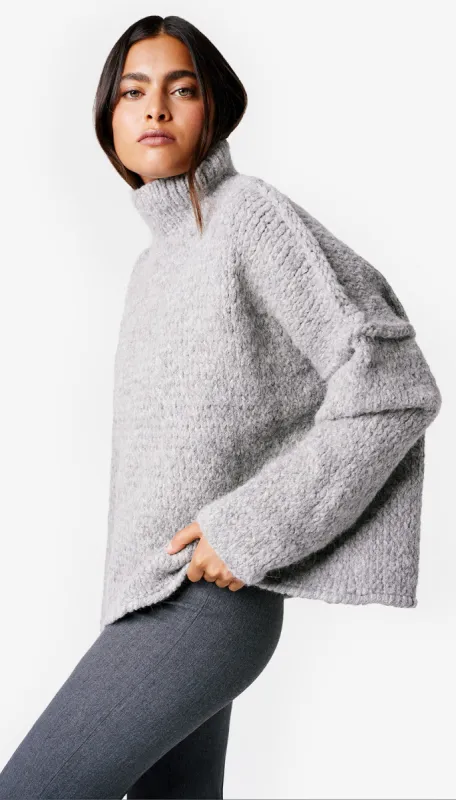 Reverse Seam Turtleneck Sweater sold by Smythe