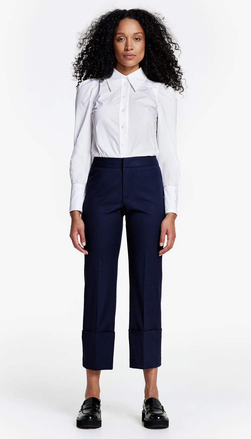 Cuffed Flood Pant sold by Smythe