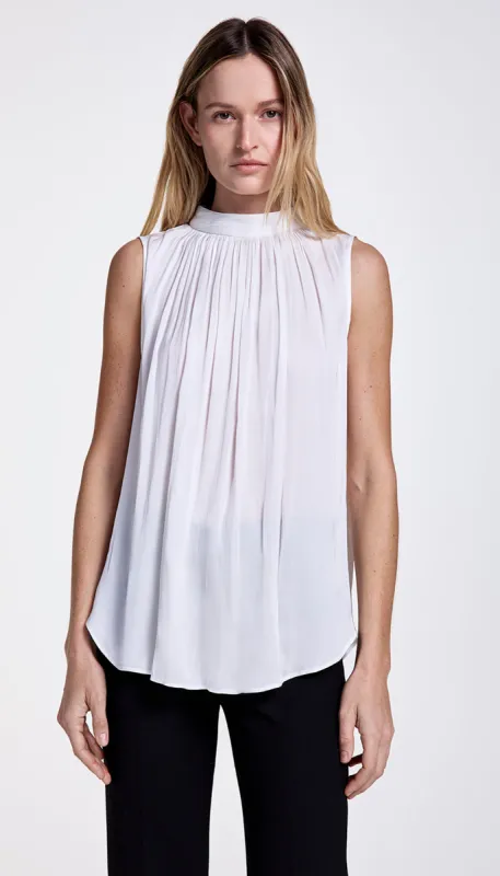 Gathered Shell Top sold by Smythe