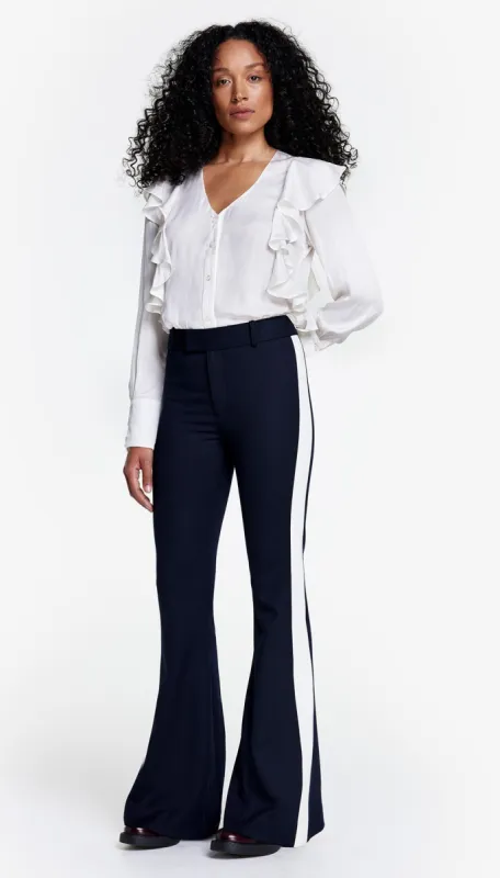 Tux Stripe Bootcut Pant sold by Smythe