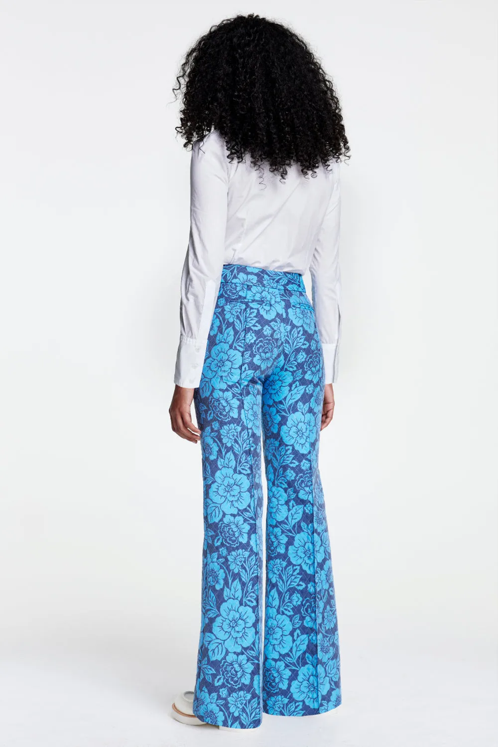 Wide Leg Pintuck Trouser sold by Smythe product image thumbnail 3