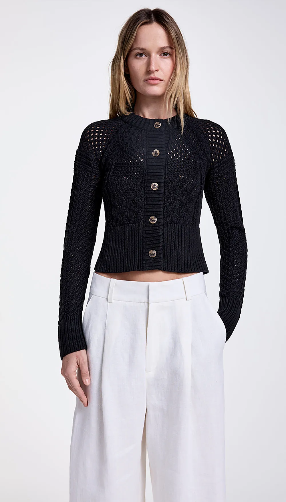 Crochet Cardigan sold by Smythe