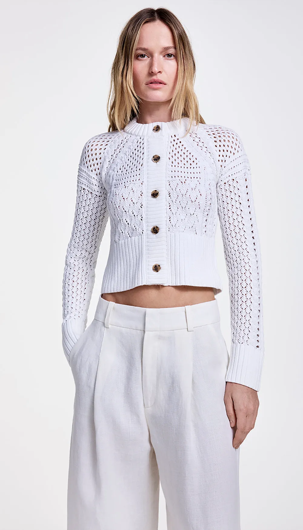 Crochet Cardigan sold by Smythe