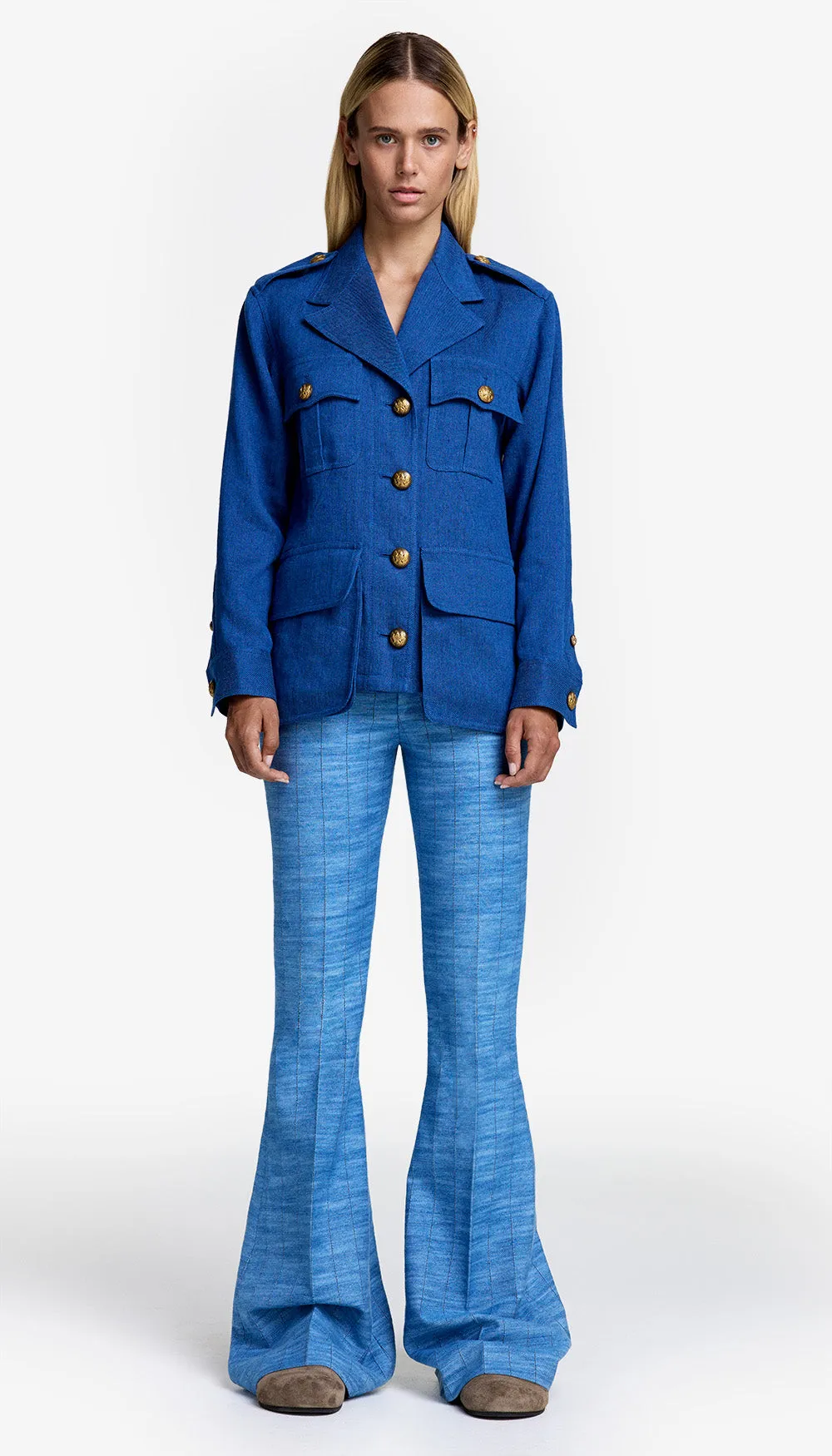 Bellows Pocket Army Jacket sold by Smythe