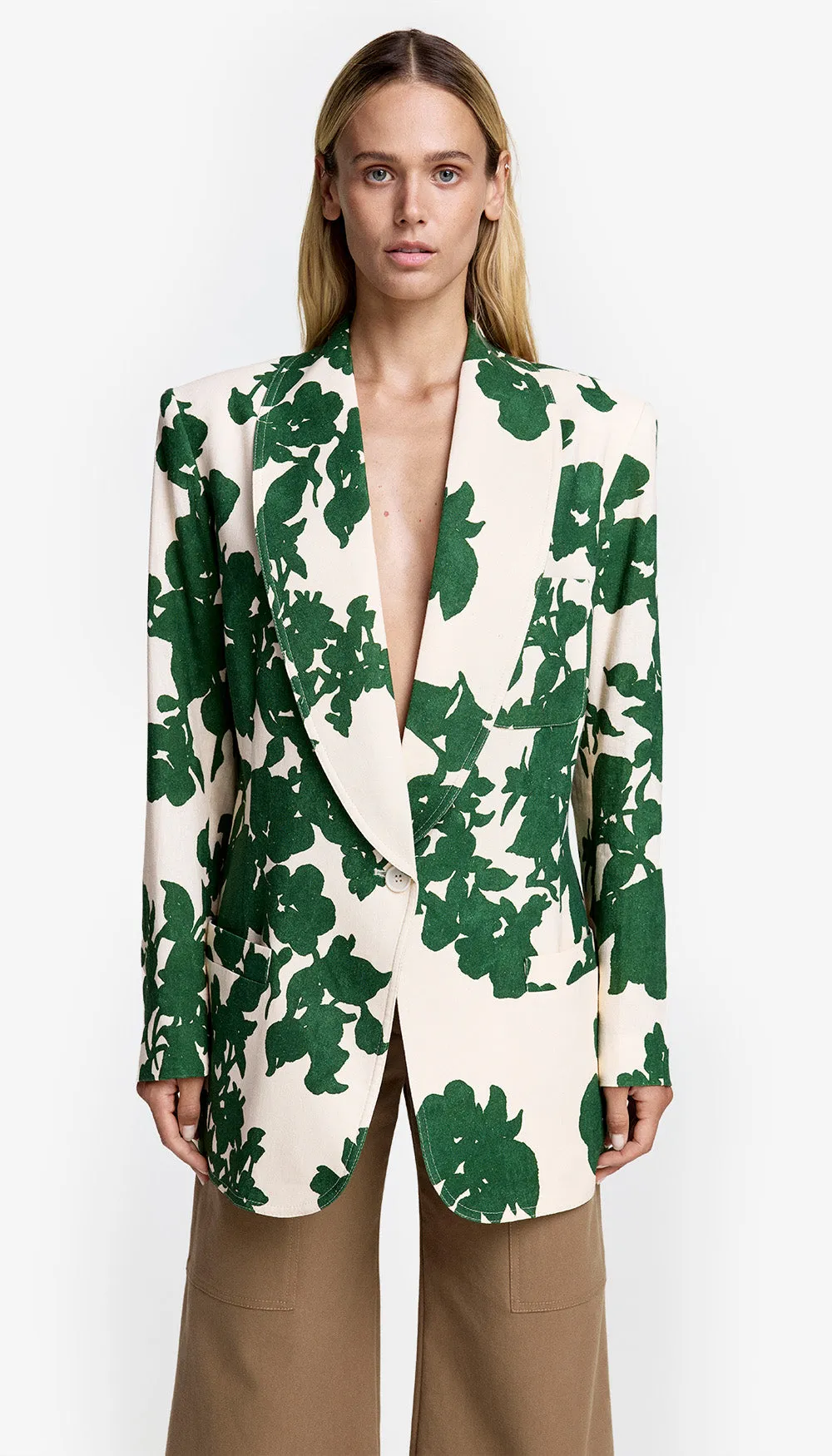 Shawl Collar Oversized Blazer sold by Smythe