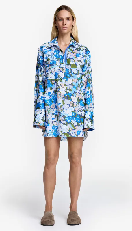 Over the Head Shirt Dress made by Smythe