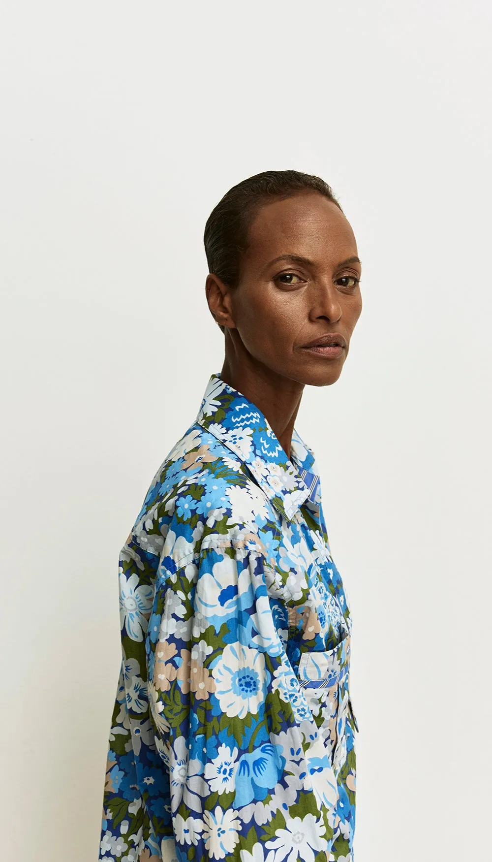 Over the Head Shirt Dress sold by Smythe product image thumbnail 3