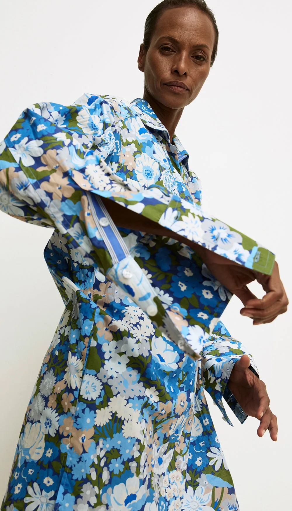 Over the Head Shirt Dress sold by Smythe product image thumbnail 4