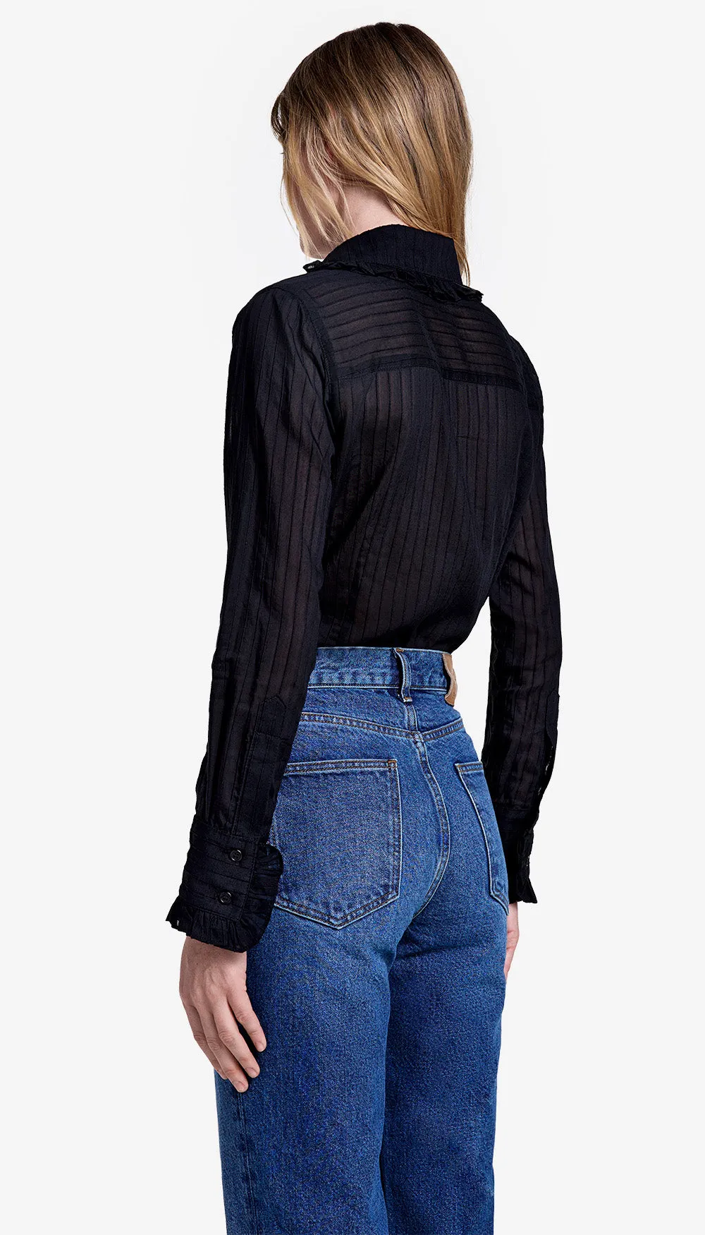 Ruffle Trim Shirt sold by Smythe product image thumbnail 2