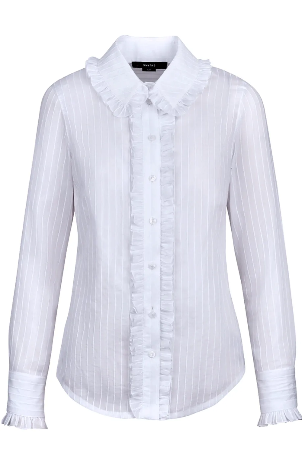 Ruffle Trim Shirt sold by Smythe product image thumbnail 3