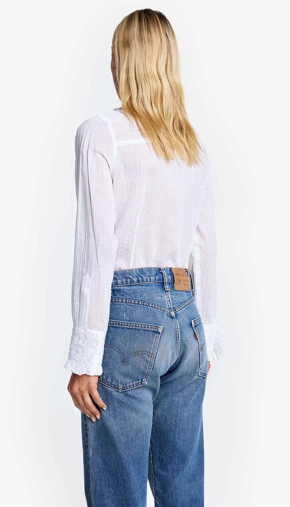 Ruffle Trim Shirt sold by Smythe product image thumbnail 2