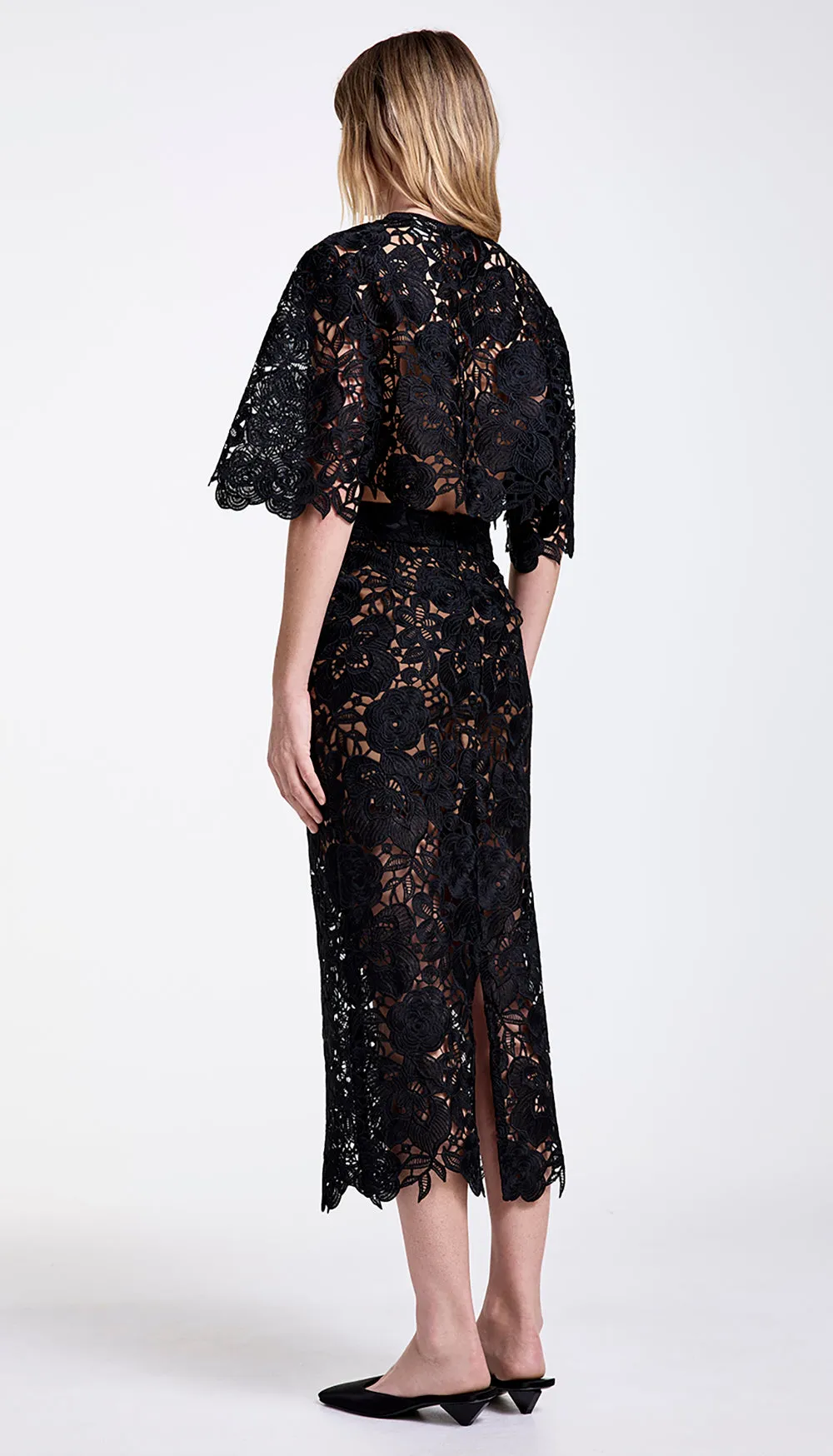 Lace Pencil Skirt sold by Smythe product image thumbnail 2