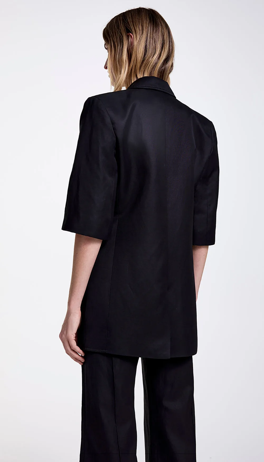 Short Sleeve Oversized Blazer sold by Smythe product image thumbnail 3