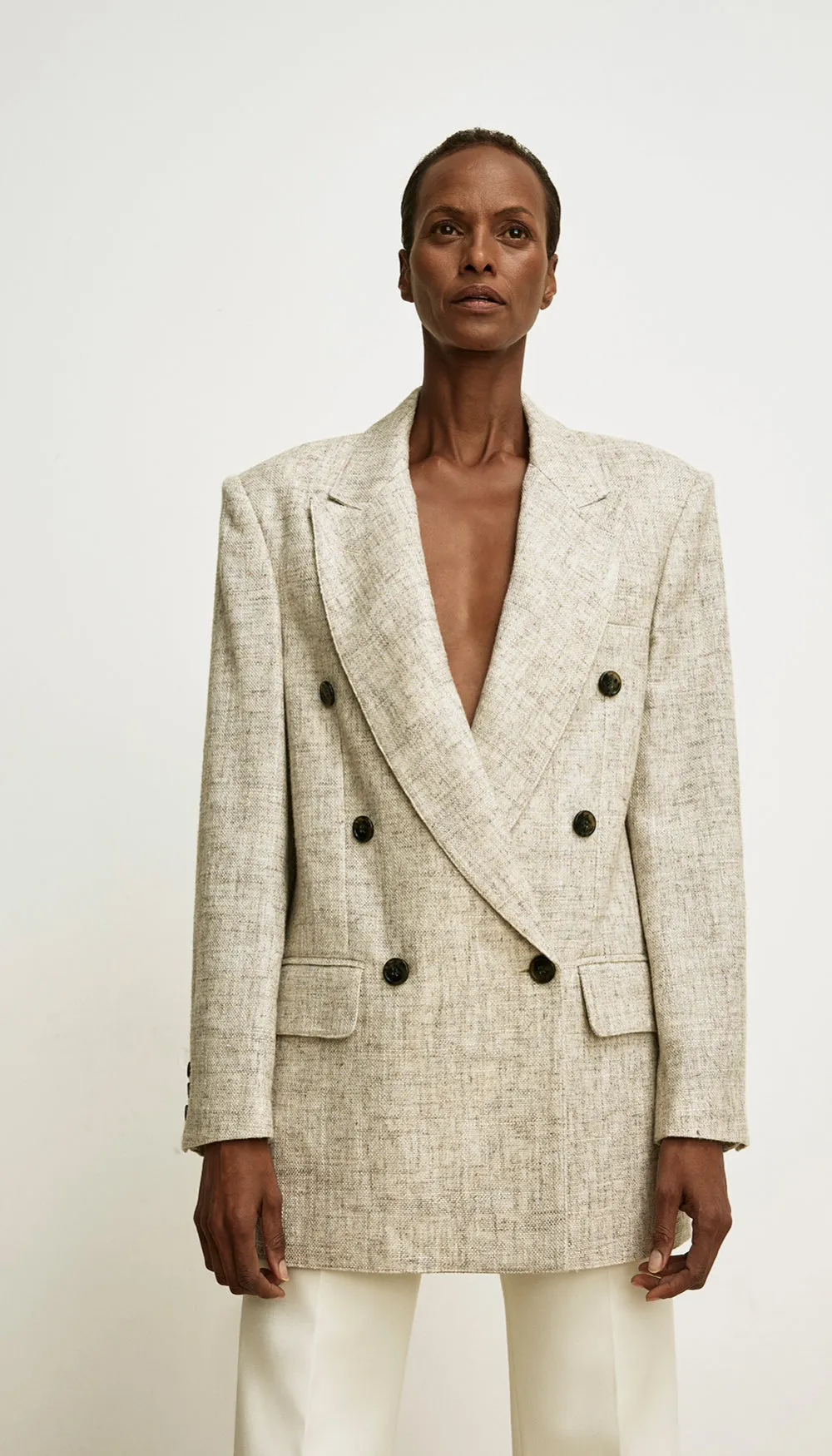 DB Peaked Lapel Blazer sold by Smythe product image thumbnail 4