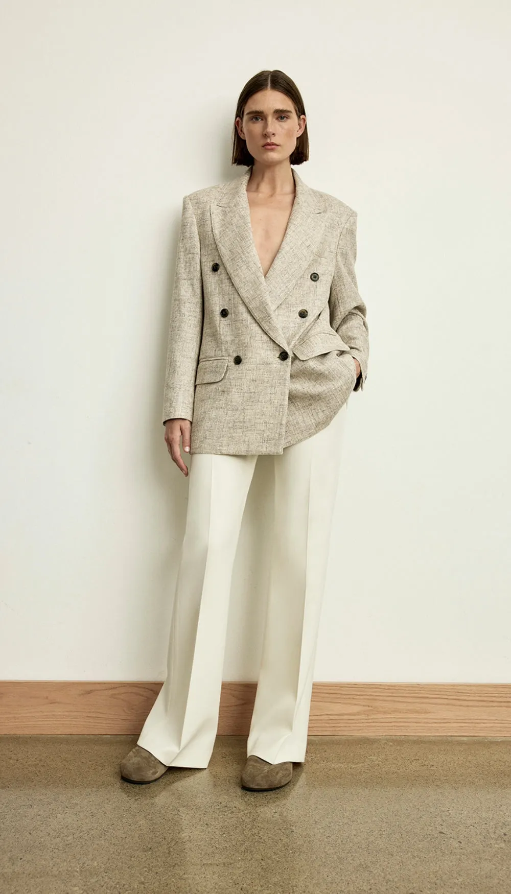 DB Peaked Lapel Blazer sold by Smythe product image thumbnail 3