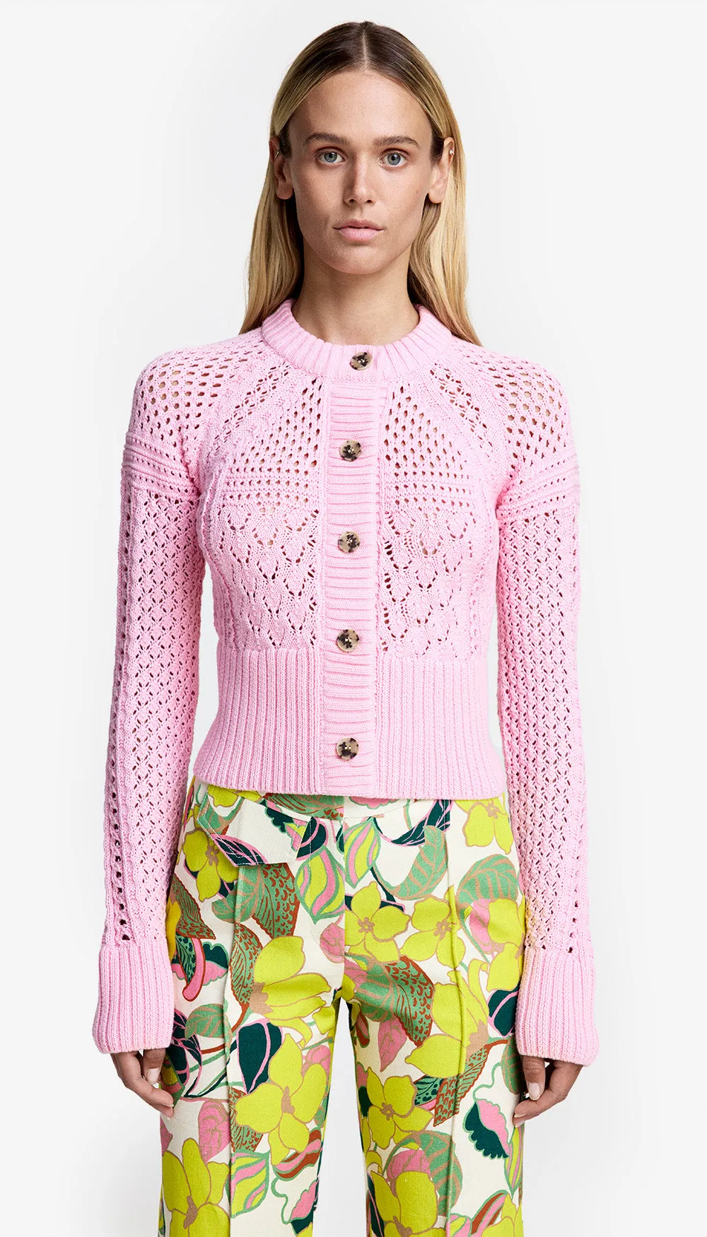 Crochet Cardigan sold by Smythe