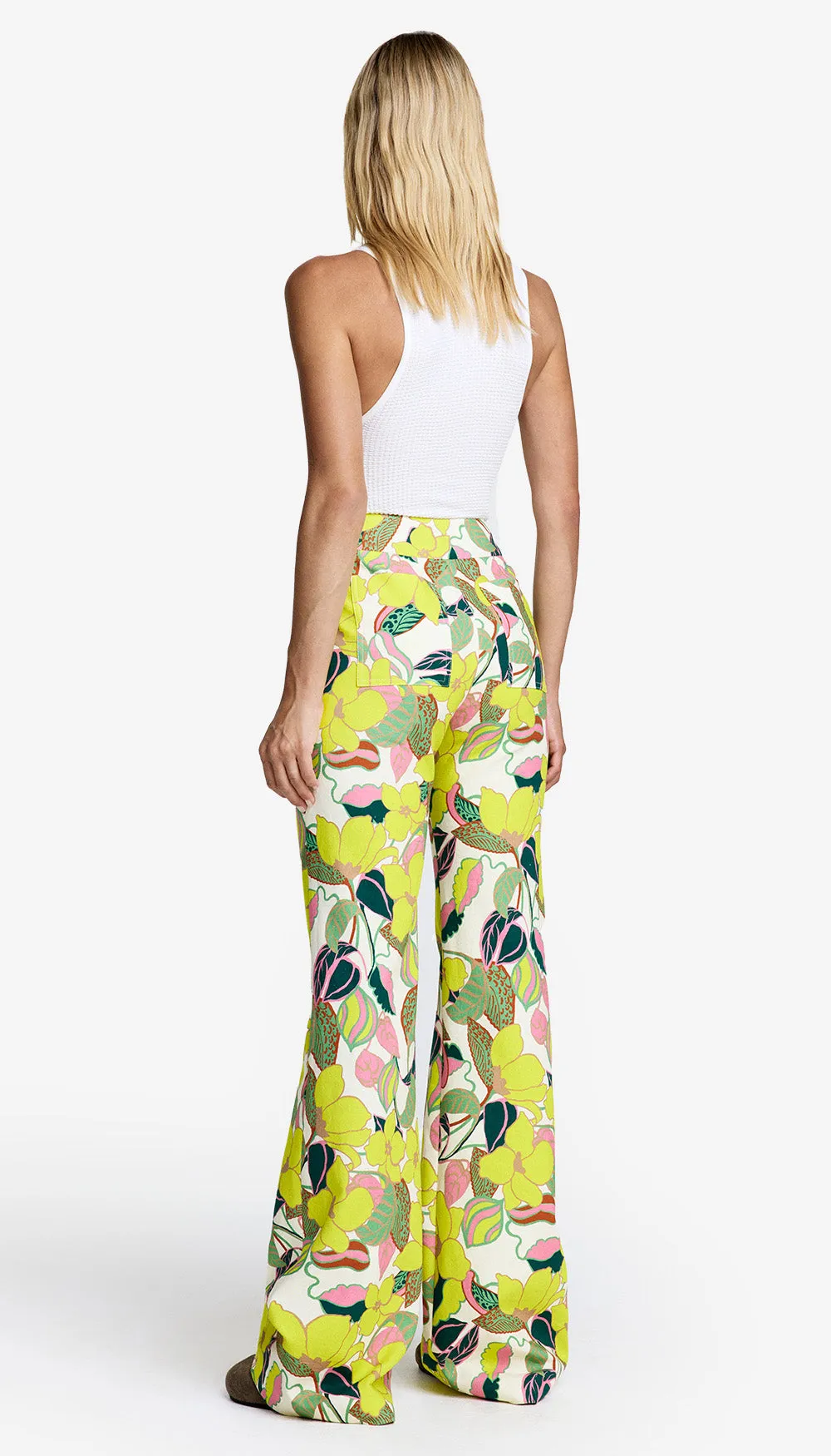 Patch Pocket Pintuck Trouser sold by Smythe product image thumbnail 3