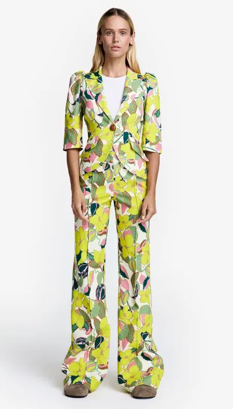 Patch Pocket Pintuck Trouser sold by Smythe