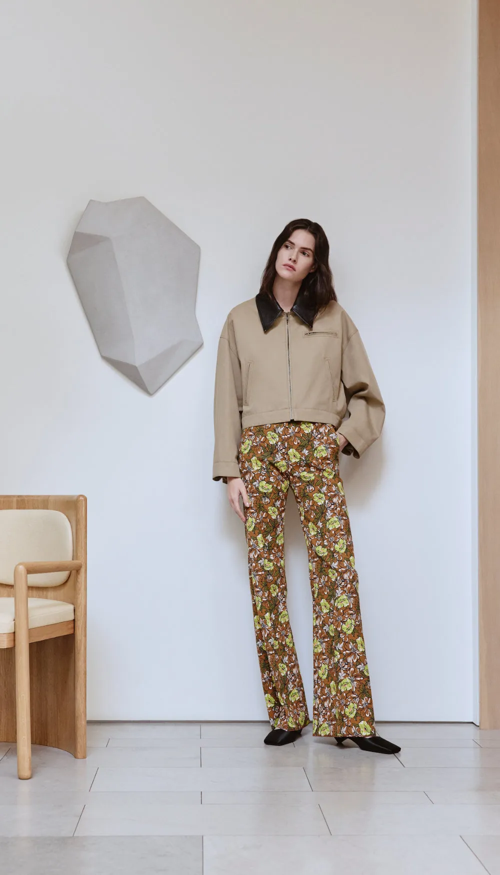 Leather Block Jacket sold by Smythe product image thumbnail 4