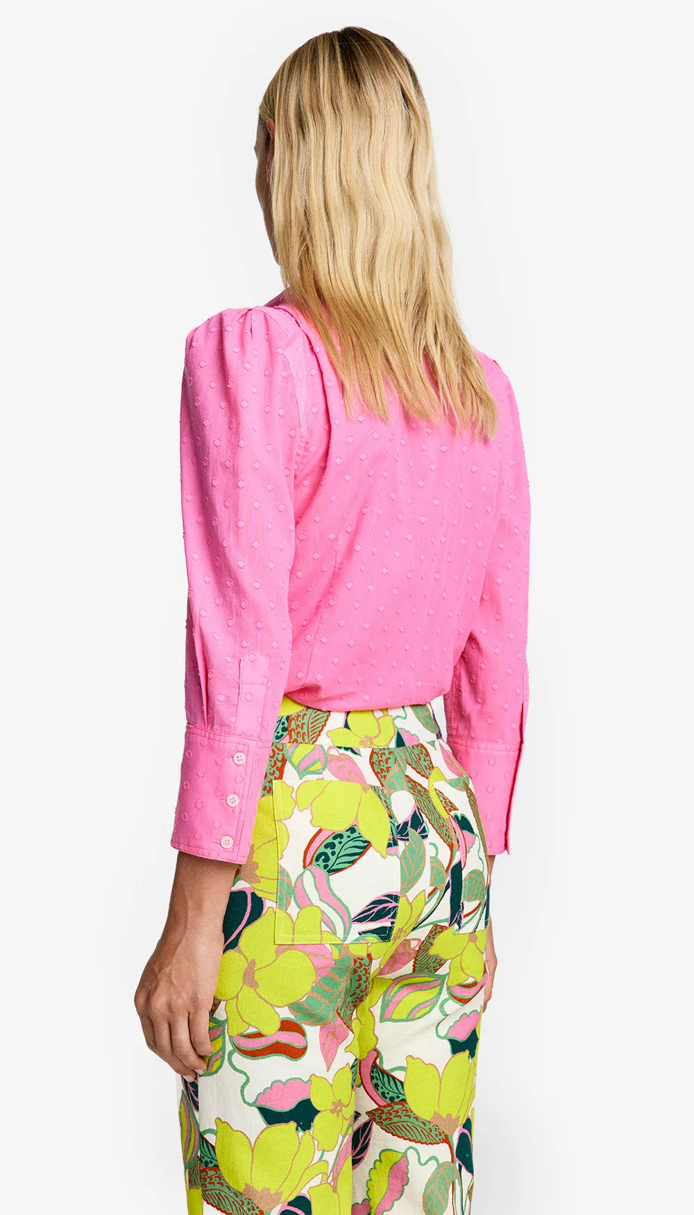 Crop Sleeve Box Pleat Shirt sold by Smythe product image thumbnail 2