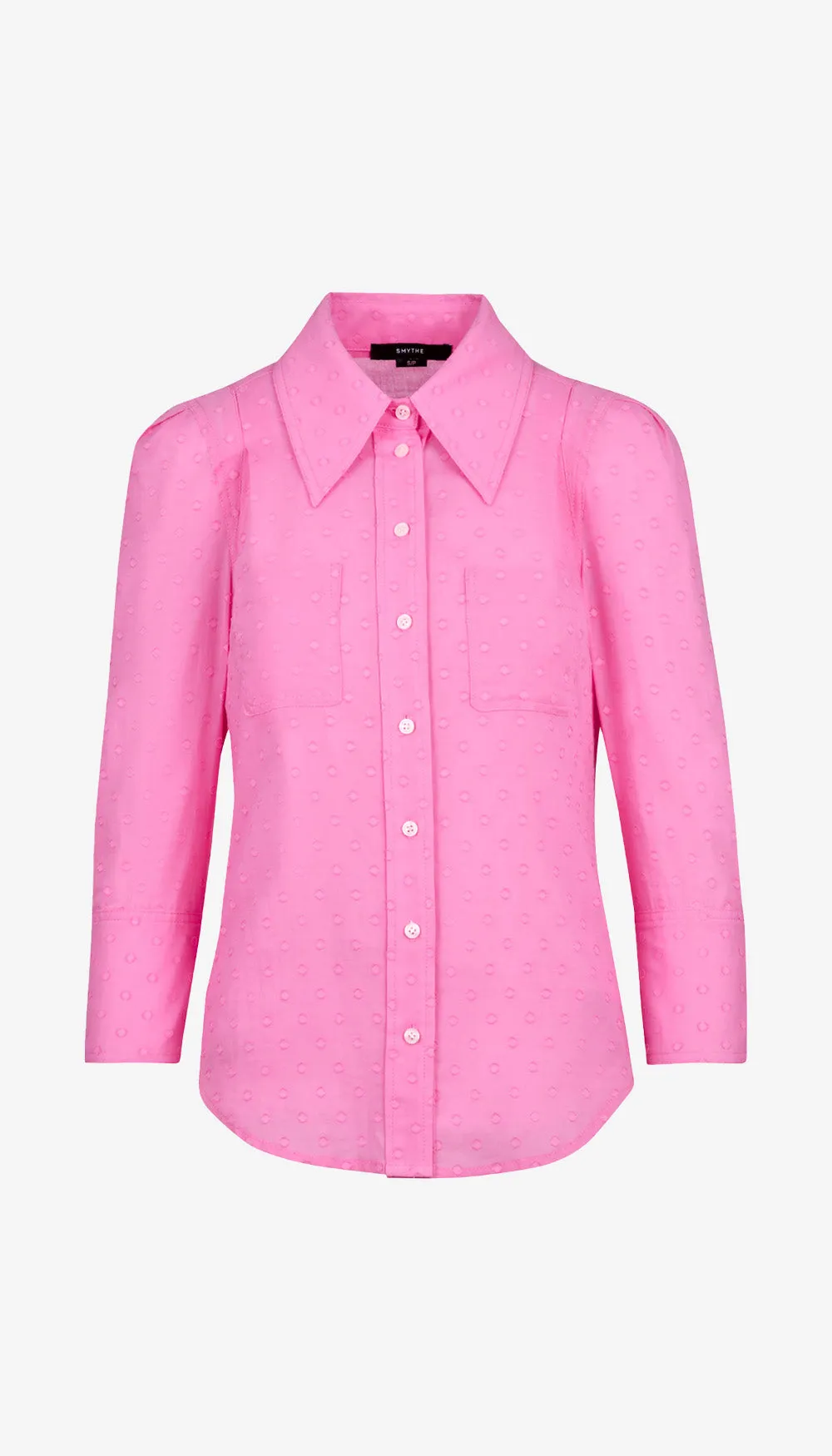 Crop Sleeve Box Pleat Shirt sold by Smythe product image thumbnail 3