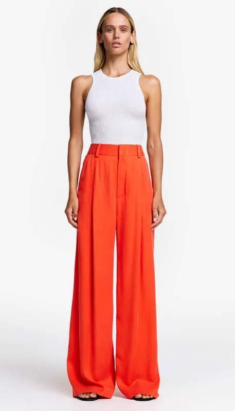 Pleated Trouser made by Smythe