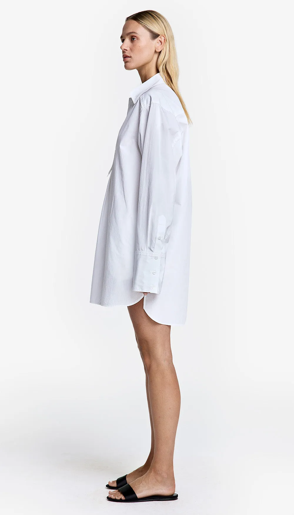 Over the Head Shirt Dress sold by Smythe product image thumbnail 3