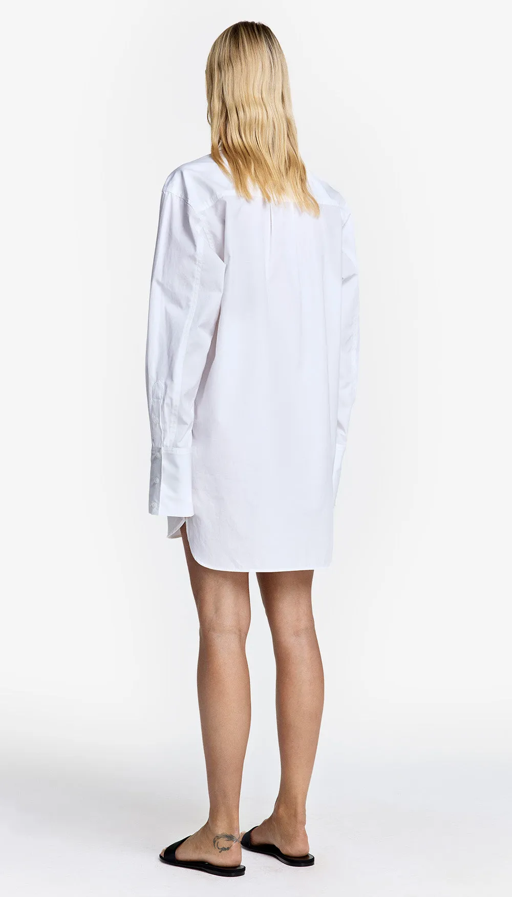 Over the Head Shirt Dress sold by Smythe product image thumbnail 2