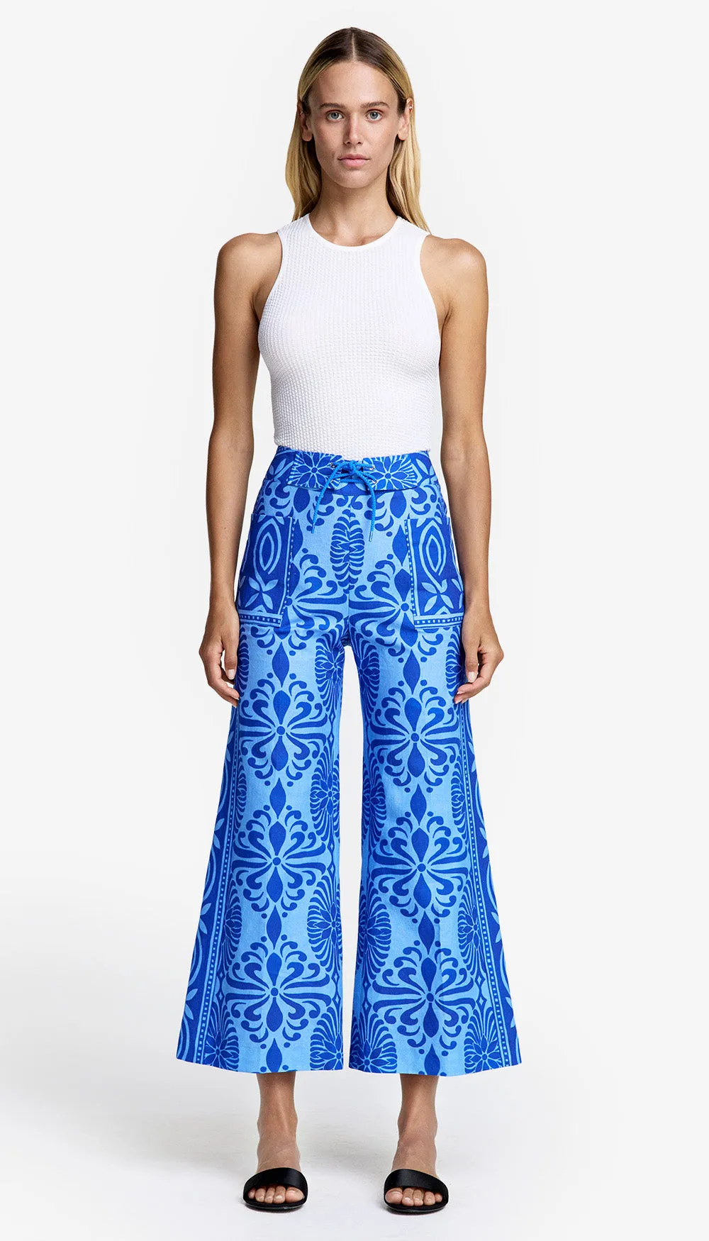 Cropped Patch Pocket Surf Pant sold by Smythe